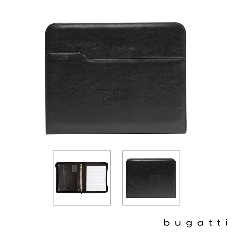 Custom Bugatti 3-Ring Binder Padfolio
