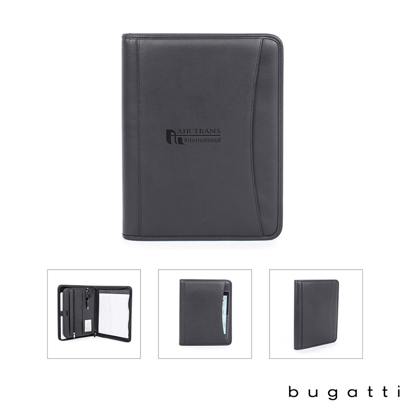 Custom Bugatti Letter Size Padfolio