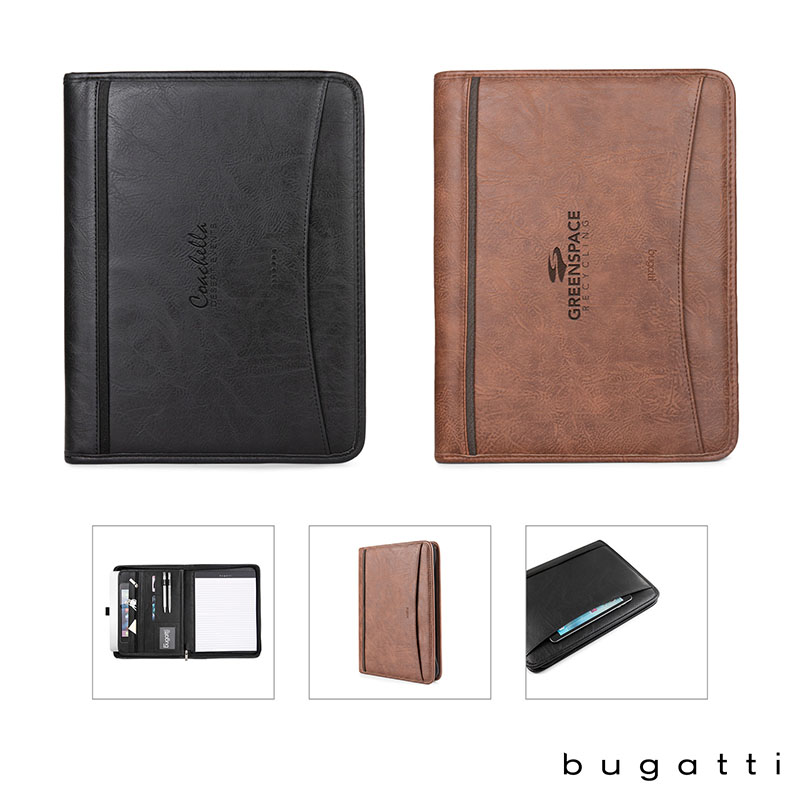 Bugatti-Valentino-Letter-Size-Padfolio-KS9633 Custom Bugatti Valentino Letter Size Padfolio