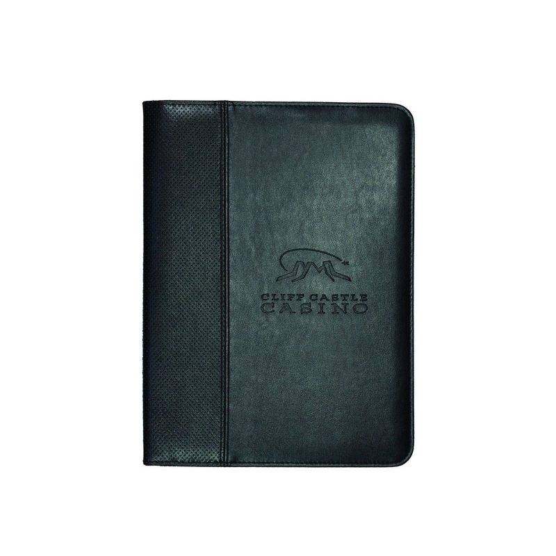 Custom Camelot Perforated PVC Standard Size Padfolio - 5