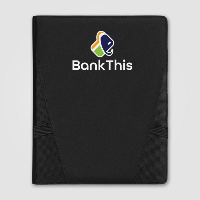 Custom Coastal Threads? Repreve? Tech Organizer Padfolio - A4