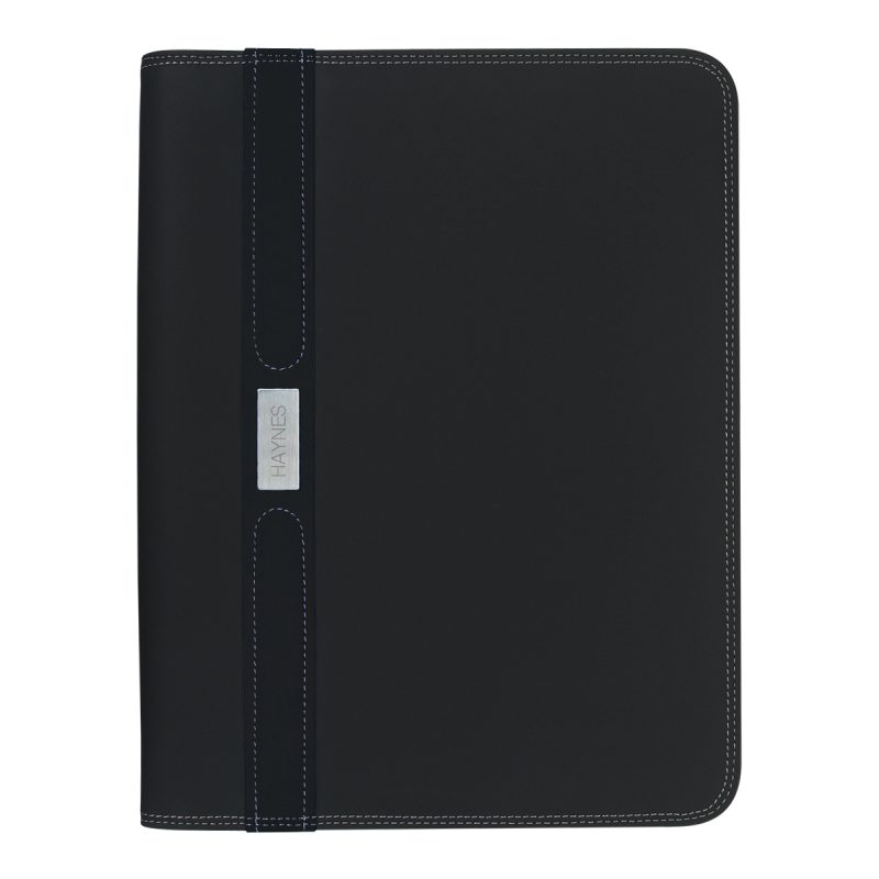Custom Contemporary Zippered Portfolio - 2