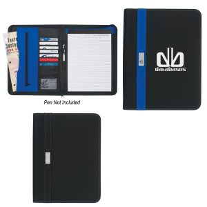 Custom Contemporary Zippered Portfolio