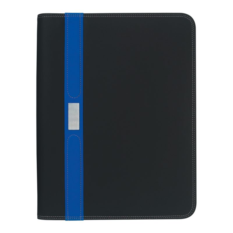 Custom Contemporary Zippered Portfolio - 4
