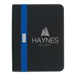 Custom Contemporary Zippered Portfolio - 7