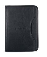 Custom Deluxe Executive Padfolio - Black