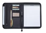 Custom Deluxe Executive Padfolio - Black - 2