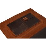 Custom Duluth Pack™ Heritage Leather Business Portfolio - 4