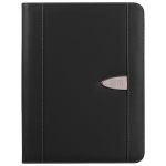 Custom Eclipse Bonded Leather Zippered Portfolio With Calculator - 3