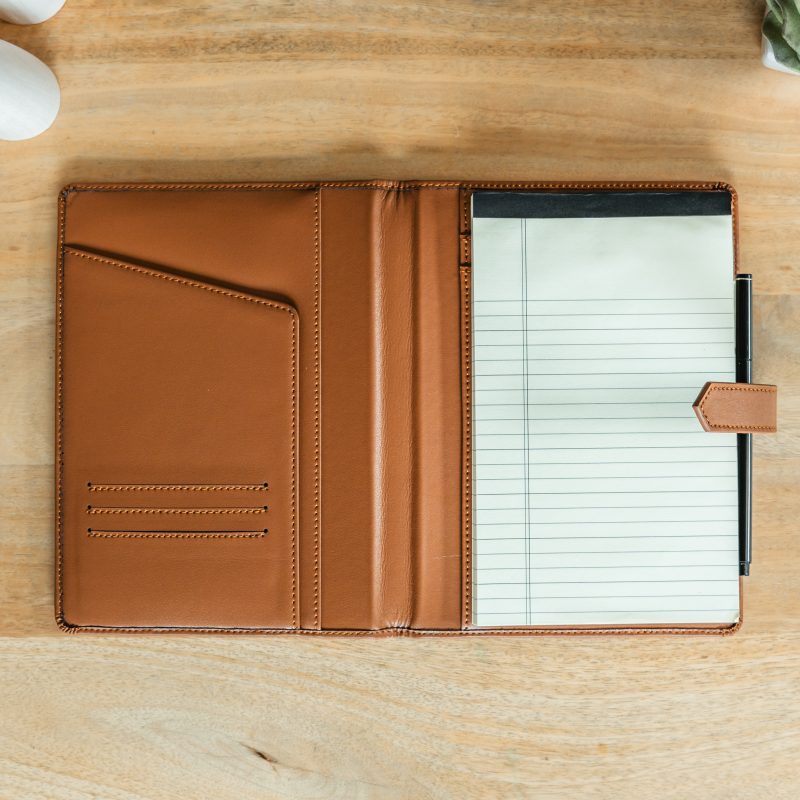 Custom Eco-Deluxe A5 Mini-Folio - 2