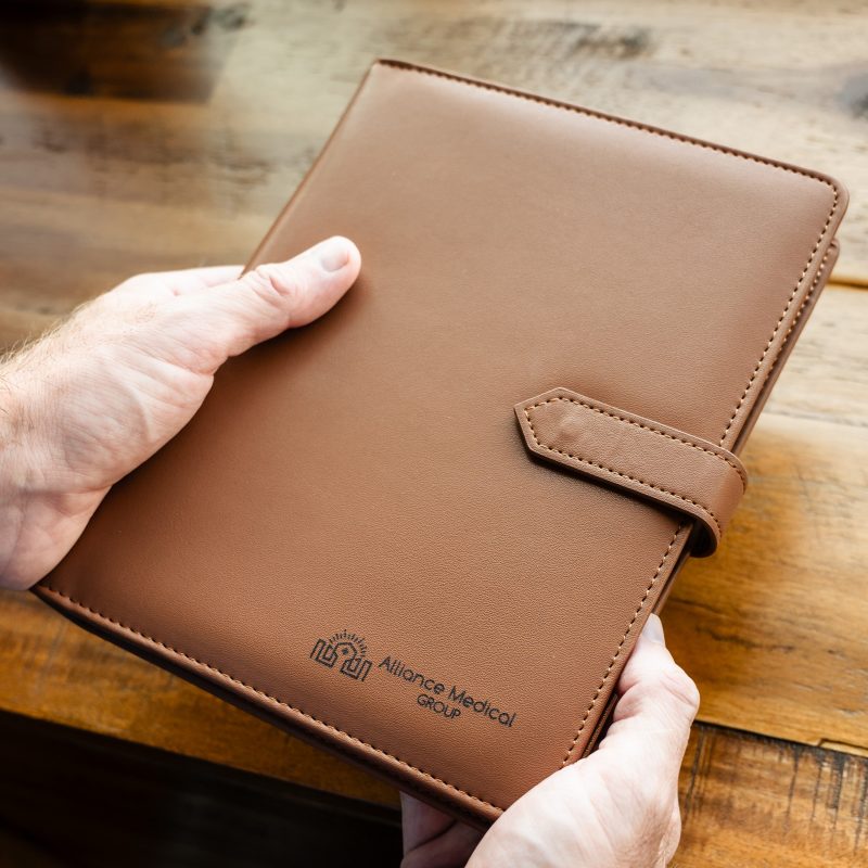 Custom Eco-Deluxe A5 Mini-Folio