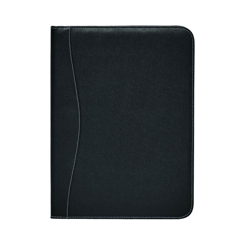 Custom Executive Stitched PVC Standard Size Padfolio - 1