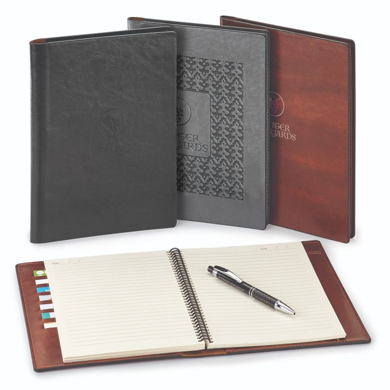 Custom Fabrizio Padfolio Refillable Eco Notebook - 7
