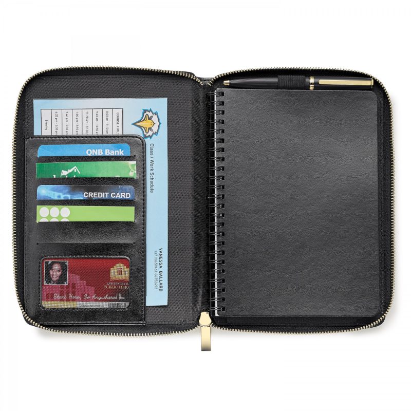 Custom Fabrizio Zip Rfid Portfolio - 4