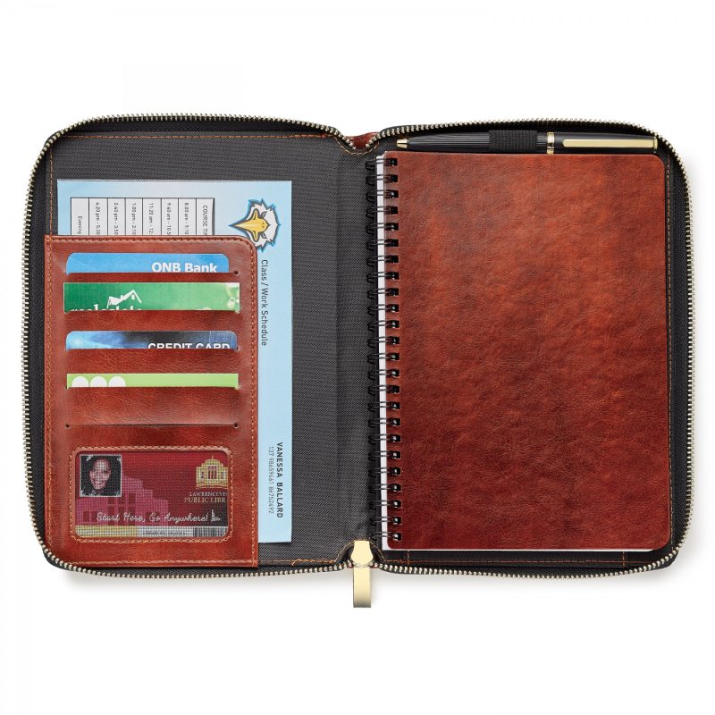 Custom Fabrizio Zip Rfid Portfolio - 8