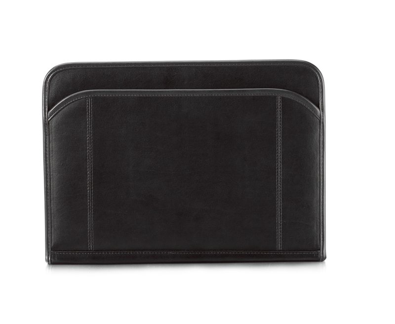 Custom Global Leather Padfolio - Black - 1