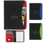 Custom Good Value™ Non-Woven Curve Padfolio