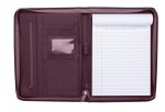 Custom Good Value™ Ultrahyde Zippered Padfolio - 1