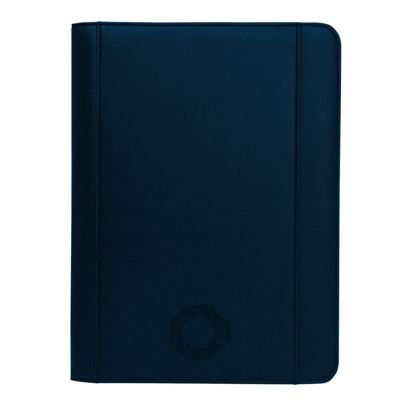 Custom Good Value™ Ultrahyde Zippered Padfolio - 3