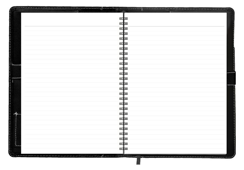 Custom Hampton Refillable Portfolio (7"x9.5") - 1