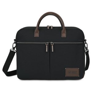 Custom Heritage Supply Co. Legacy Recycled rPET Laptop Portfolio - Black