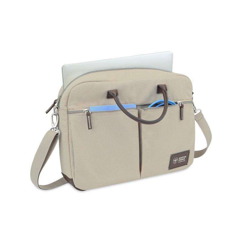 Custom Heritage Supply Co. Legacy Recycled rPET Laptop Portfolio - Trench Coat - 2