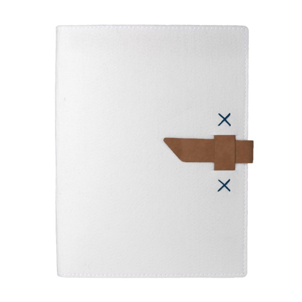 Custom Hubbard Dye-Sublimated Felt Padfolio - 3