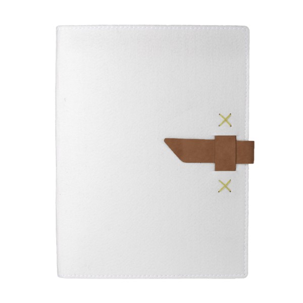 Custom Hubbard Dye-Sublimated Felt Padfolio - 5