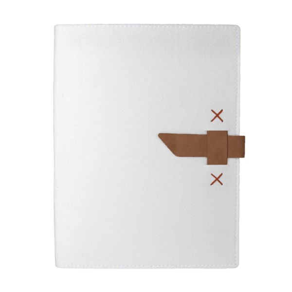 Custom Hubbard Dye-Sublimated Felt Padfolio - 6