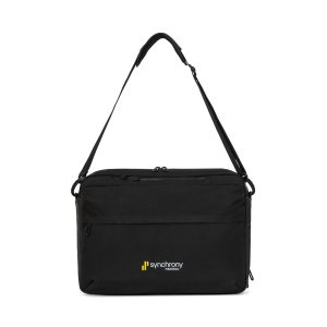 Custom Jackson Slim Convertible Laptop Portfolio - Black