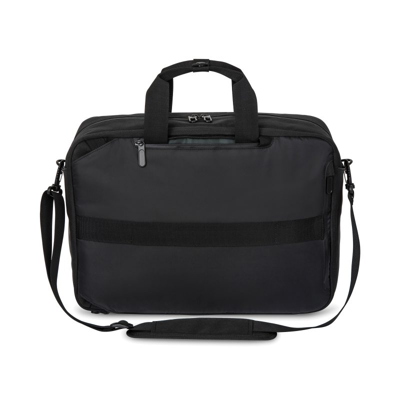Custom Jackson Slim Convertible Laptop Portfolio - Black - 5