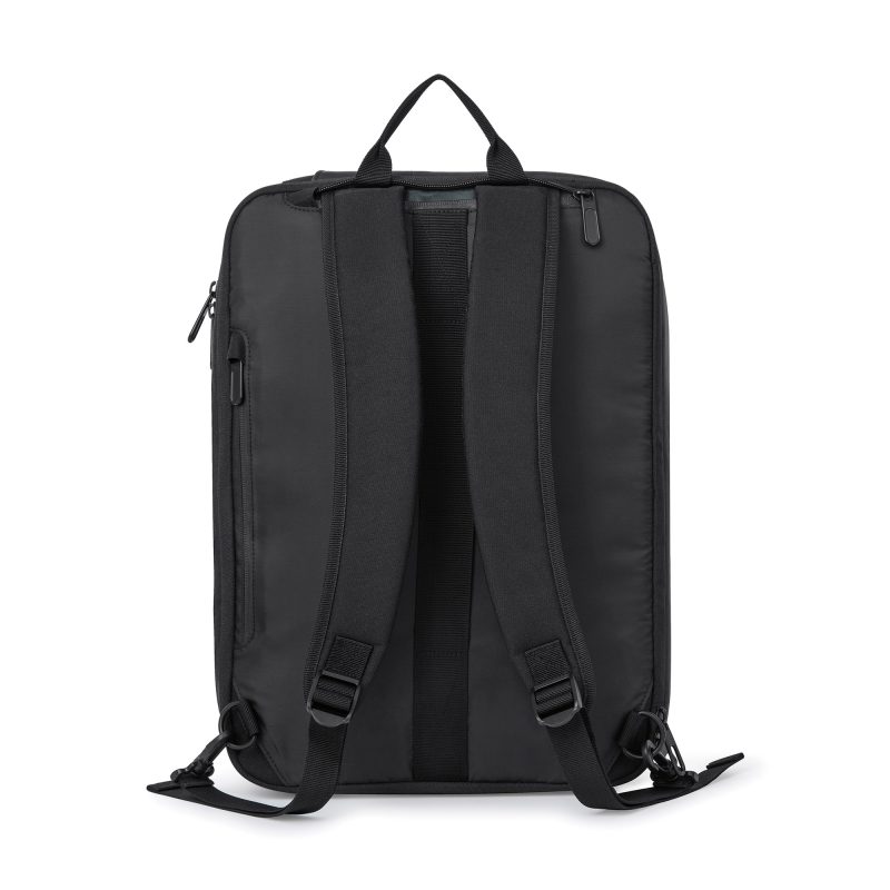 Custom Jackson Slim Convertible Laptop Portfolio - Black - 7