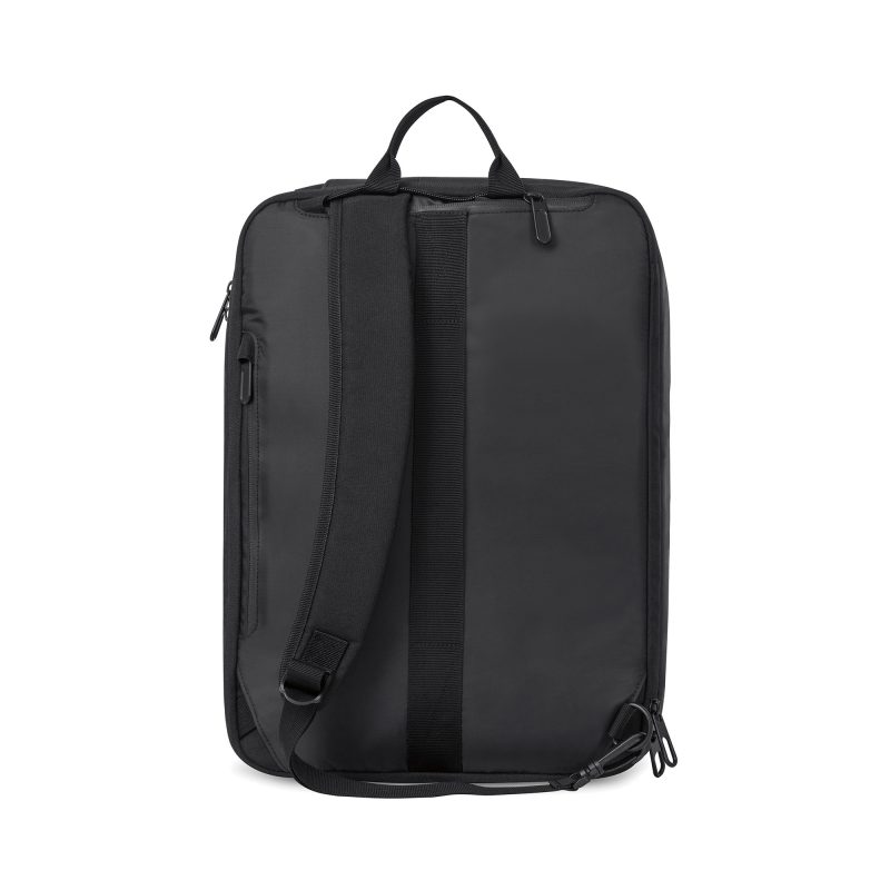 Custom Jackson Slim Convertible Laptop Portfolio - Black - 8