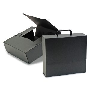 Custom Large Portfolio Briefcase Style w/ Elastic (13"x12"x4")