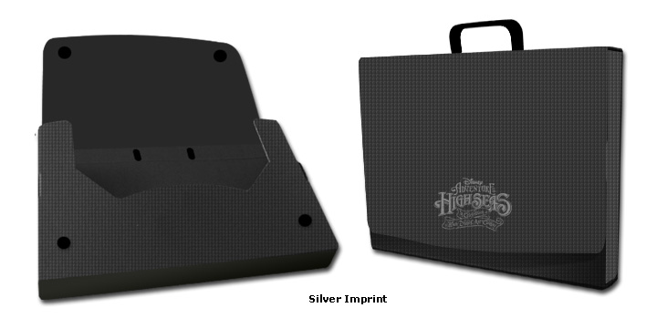 Custom Large Portfolio Legal Size w/ Elastic (15.25"x9.5"x2.38") - 2