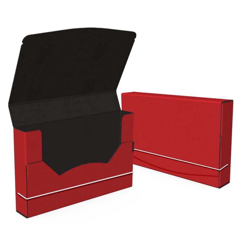 Custom Large Portfolio Legal Size w/ Elastic (15.25"x9.5"x2.38") - 5