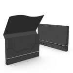 Custom Large Portfolio Legal Sized w/ Elastic (15.3"x9.5"x1.5") - 3
