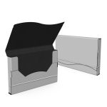 Custom Large Portfolio Legal Sized w/ Elastic (15.3"x9.5"x1.5") - 6