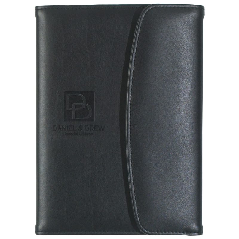 Custom Leather Look 5" X 7" Portfolio - 1