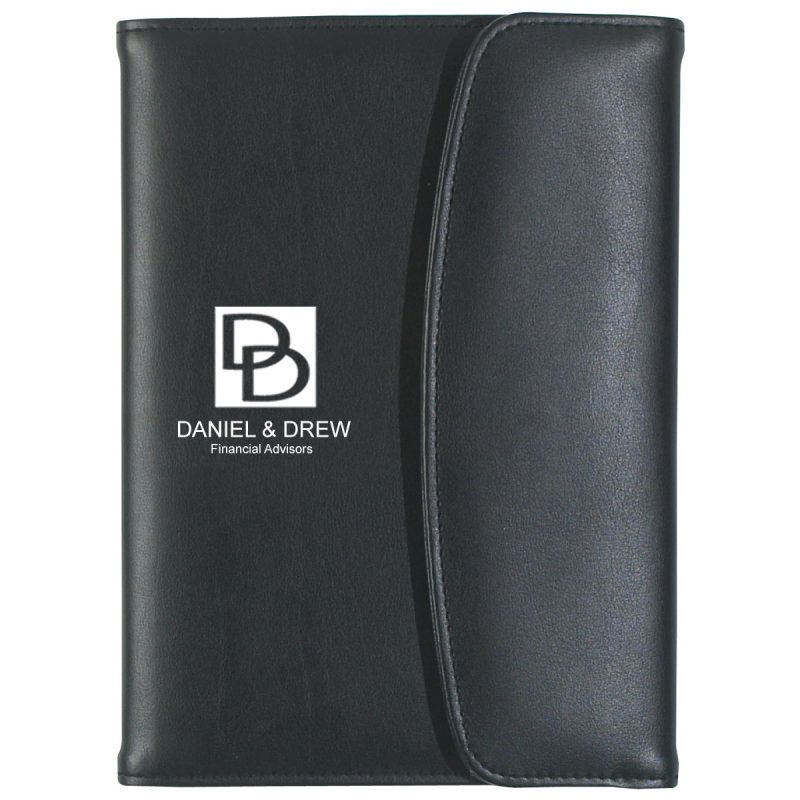 Custom Leather Look 5" X 7" Portfolio - 3