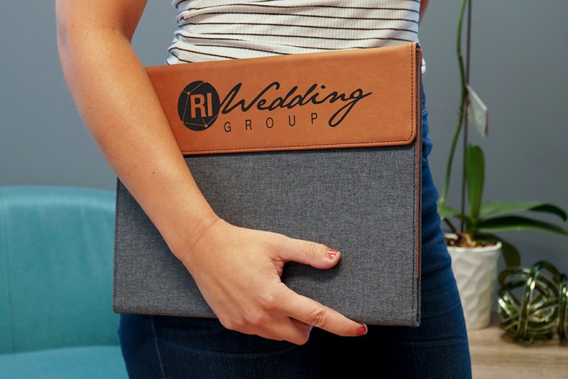 Custom Leatherette Portfolio