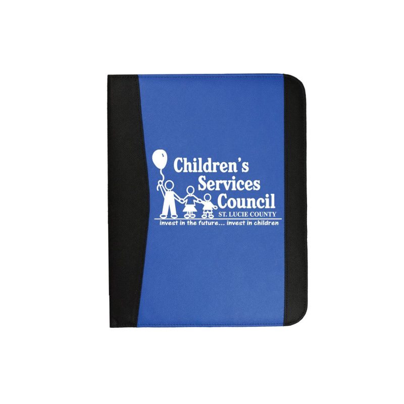 Custom Letter Size Non-Woven Padfolio - 3