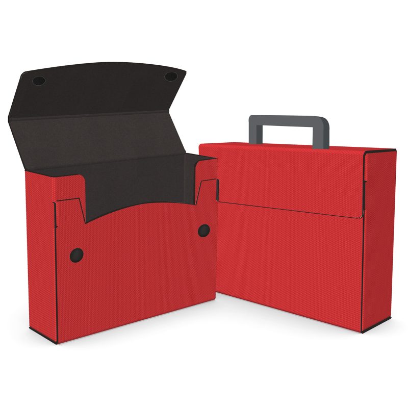 Custom Medium Portfolio Briefcase Style w/ Velcro (12.25"x9.5"x3") - 7