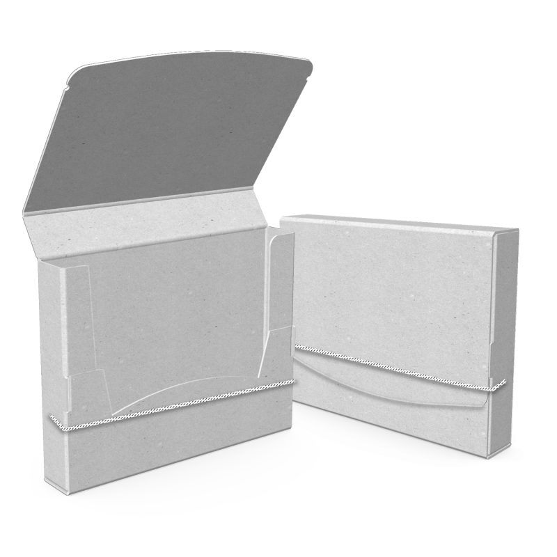Custom Medium Portfolio w/ Elastic (12.25"x9.50"x2") - 8