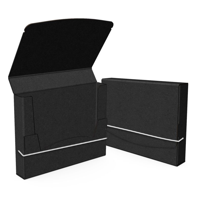 Custom Medium Portfolio w/ Elastic (12.25"x9.50"x2") - 9