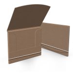 Custom Medium Portfolio w/ Elastic (12.375"x9.375"x0.5")