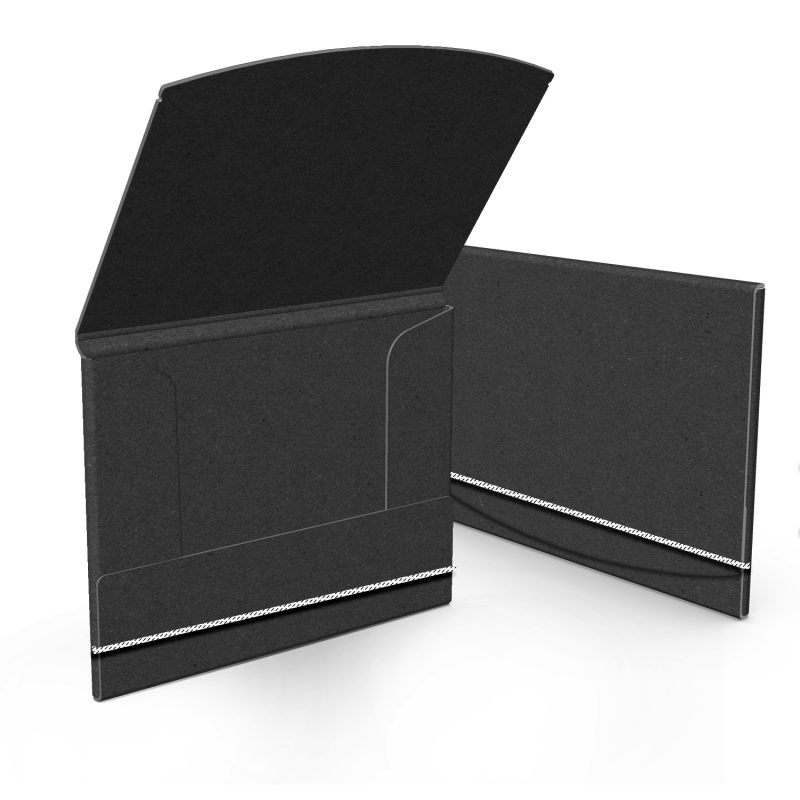Custom Medium Portfolio w/ Elastic (12.375"x9.375"x0.5") - 2