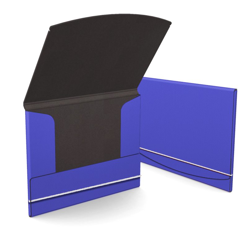 Custom Medium Portfolio w/ Elastic (12.375"x9.375"x0.5") - 5