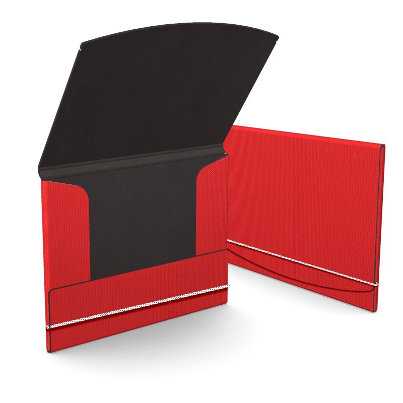 Custom Medium Portfolio w/ Elastic (12.375"x9.375"x0.5") - 6