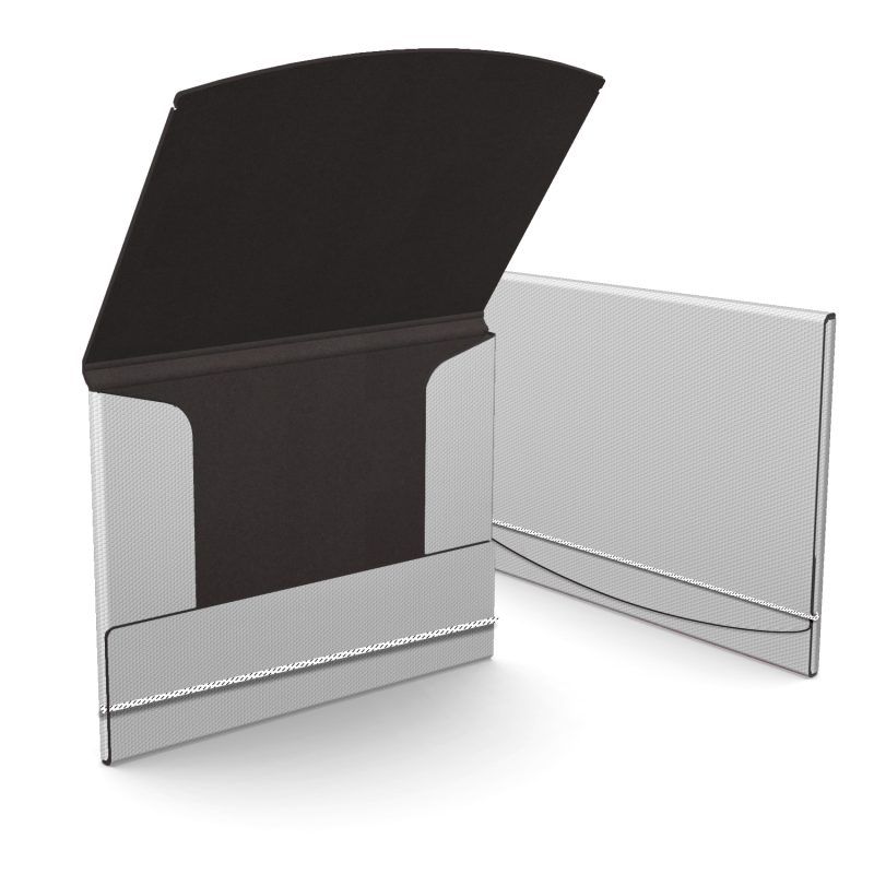 Custom Medium Portfolio w/ Elastic (12.375"x9.375"x0.5") - 7